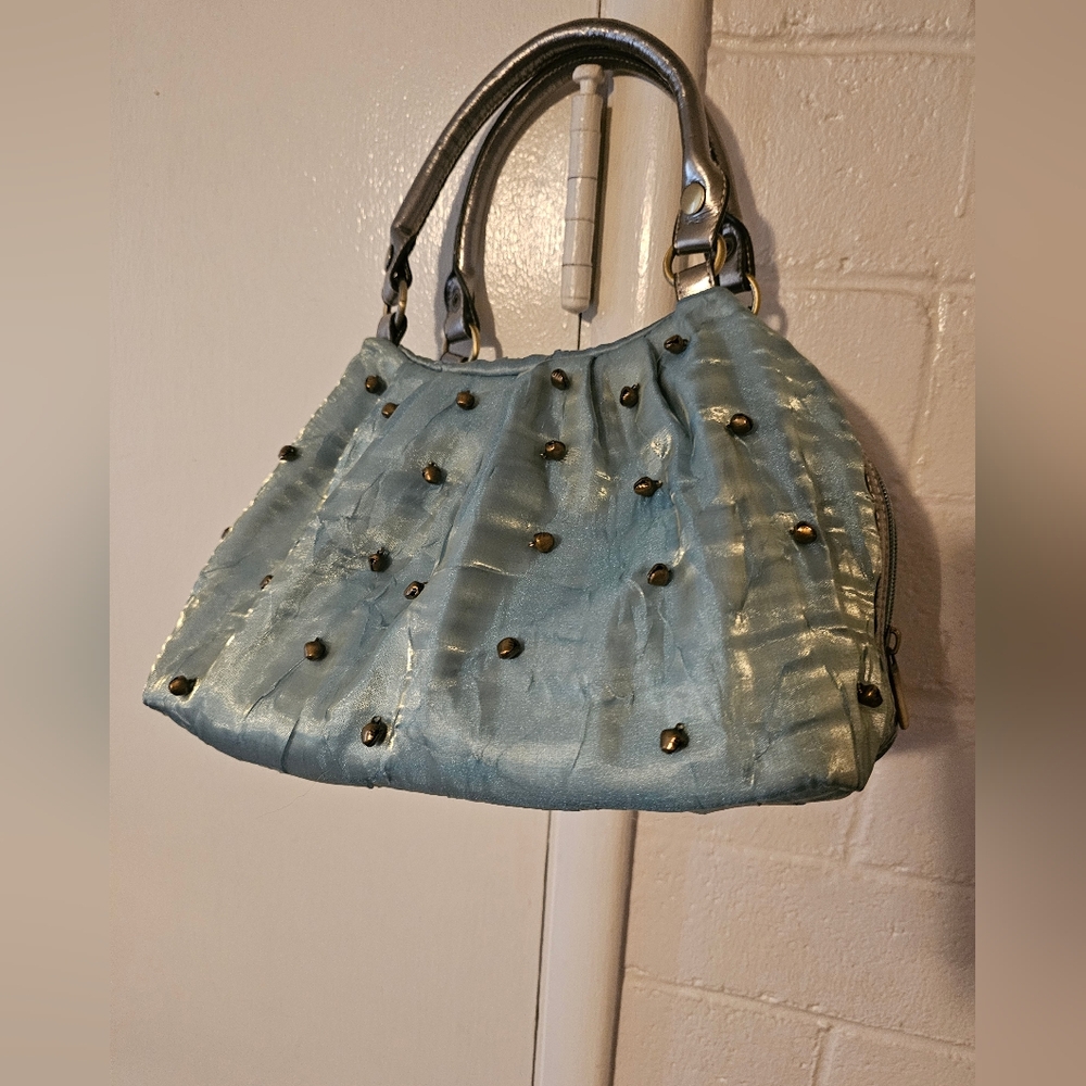 NWOT Green Francesca's Collections Bags Adorable & Elegant Bag With Tiny Bells